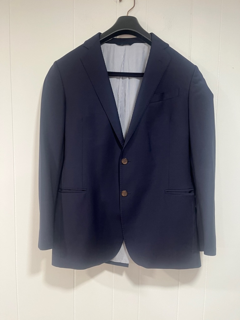 Brooks Brothers Explorer Blazer Fitzgerald NAVY Wool 41R‎ ClassicTailored
